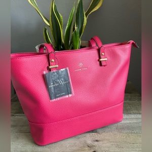 Nanette Lepore Vegan Purse in perfect condition. Color is more raspberry pink.